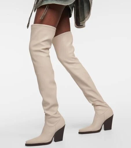 商品Paris Texas|Vegas faux leather over-the-knee boots,价格¥4536,第4张图片详细描述