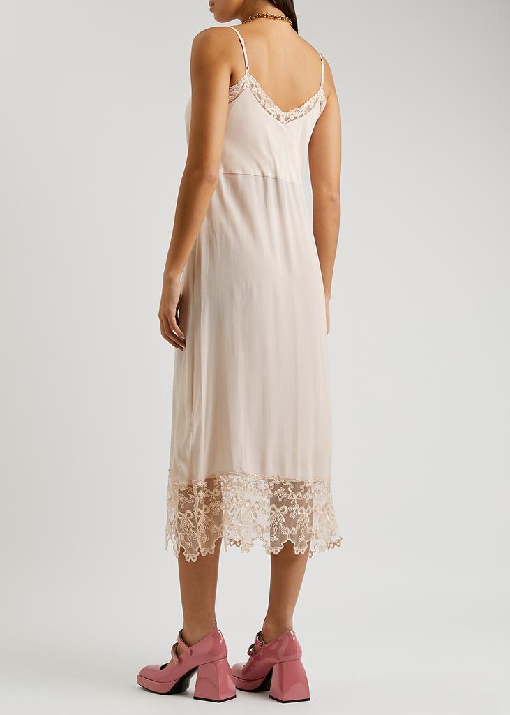 商品Simone Rocha|Lace-trimmed midi dress,价格¥3434,第5张图片详细描述