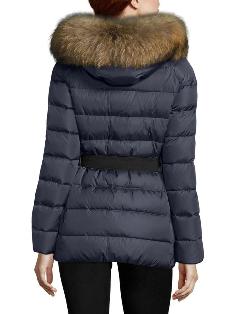 商品Moncler|Clio Removable Fox Fur Puffer Jacket,价格¥14200,第2张图片详细描述