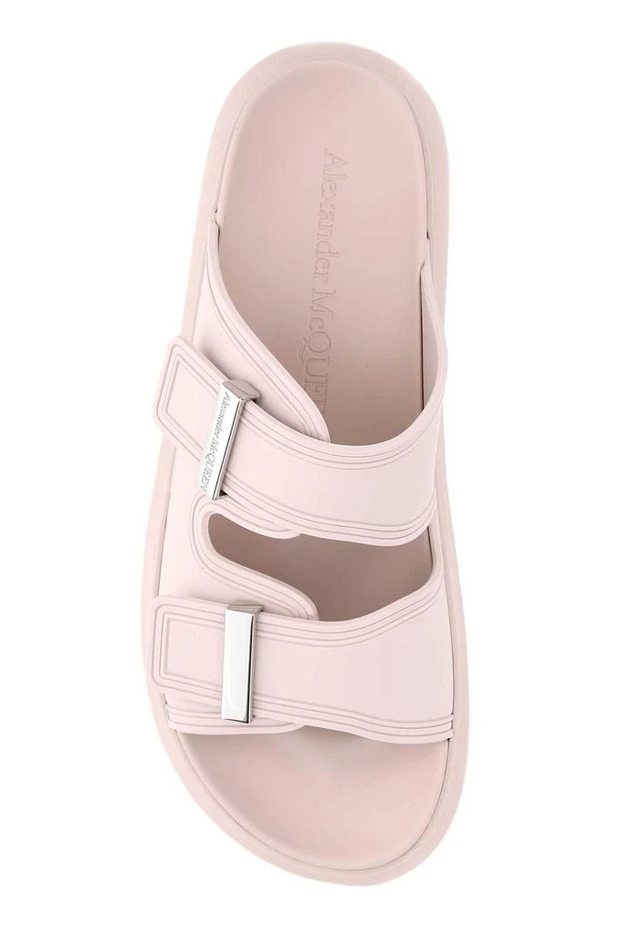 商品Alexander McQueen|Alexander McQueen Hybrid Double-Buckled Slides,价格¥1517,第3张图片详细描述