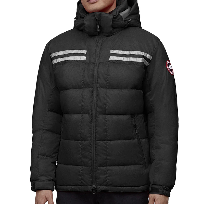 【现货】加拿大鹅 SUMMIT系列 男士黑色短款羽绒夹克 商品