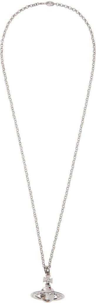商品Vivienne Westwood|Silver New Petite Orb Necklace,价格¥1660,第1张图片