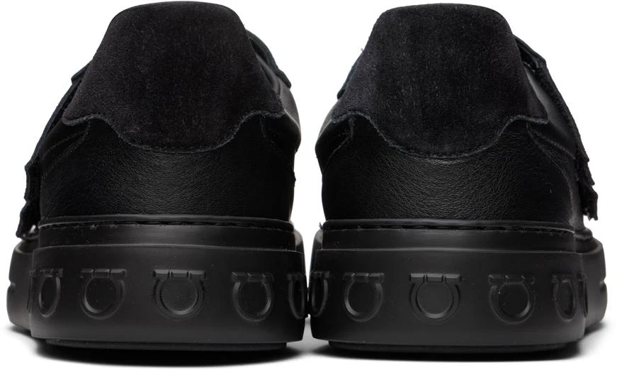 商品Salvatore Ferragamo|Black Velcro Sneakers,价格¥2616,第2张图片详细描述