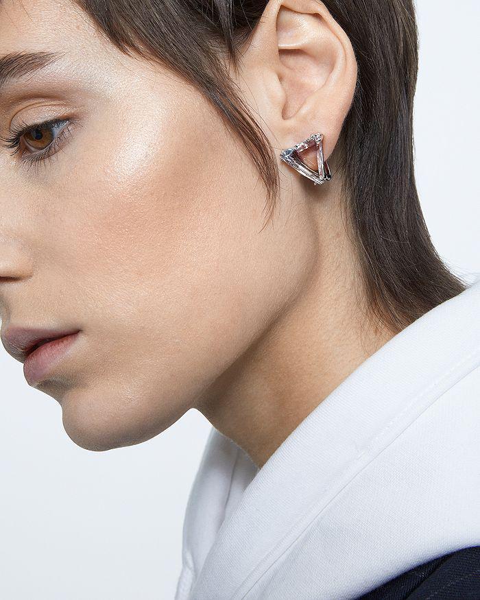 商品Swarovski|Mesmera Single Triangle Stud Earring,价格¥411,第4张图片详细描述