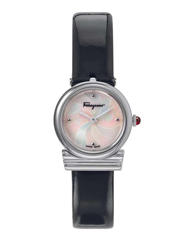 商品Salvatore Ferragamo|Gancini Mother of Pearl Watch,价格¥1895,第1张图片