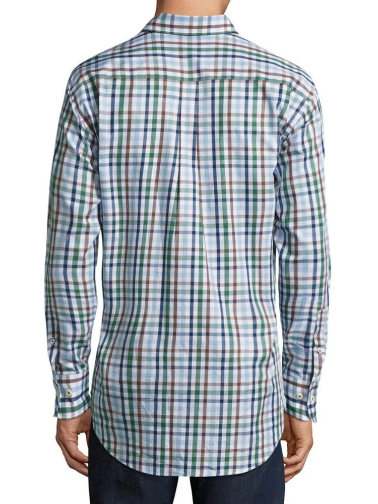 商品Peter Millar|Trail Plaid Cotton Shirt,价格¥488,第2张图片详细描述