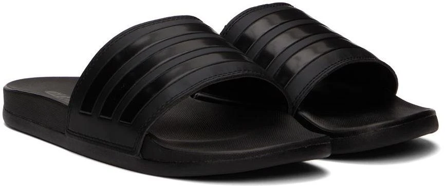 商品Adidas|黑色 Adilette Comfort 拖鞋,价格¥476,第4张图片详细描述