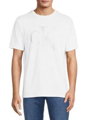 商品Calvin Klein|Metallic Logo Tee,价格¥151,第1张图片