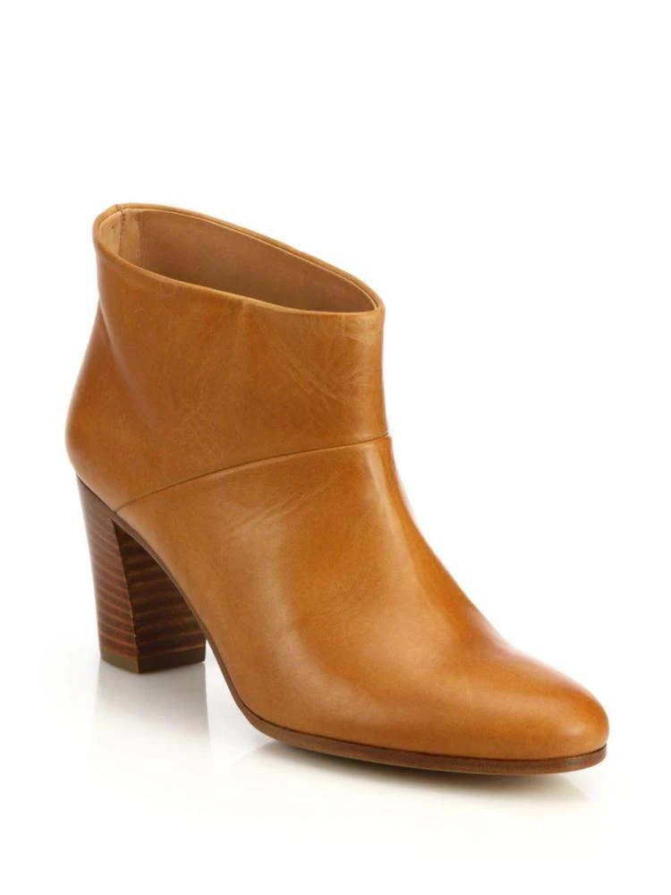 商品MAISON MARGIELA|Leather Stacked-Heel Booties,价格¥2548,第1张图片