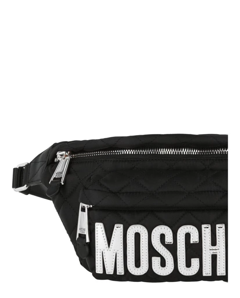 商品Moschino|Quilted Logo Belt Bag,价格¥2634,第3张图片详细描述