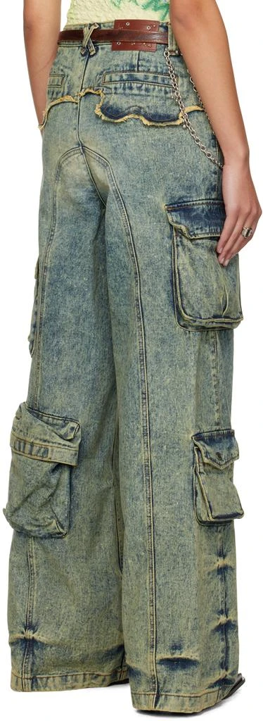 商品ANDERSSON BELL|Blue Simiz Jeans,价格¥5916,第3张图片详细描述