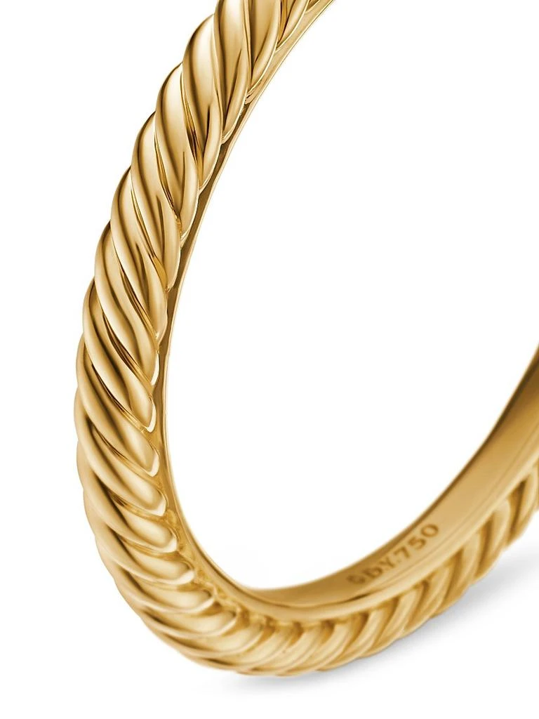 Cable Collectibles® Stack Ring in 18K Yellow Gold 商品