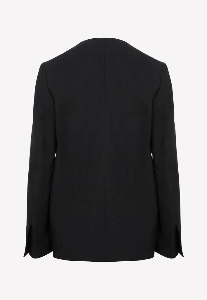 商品Totême|Collarless Tailored Suit Blazer,价格¥4439,第2张图片详细描述