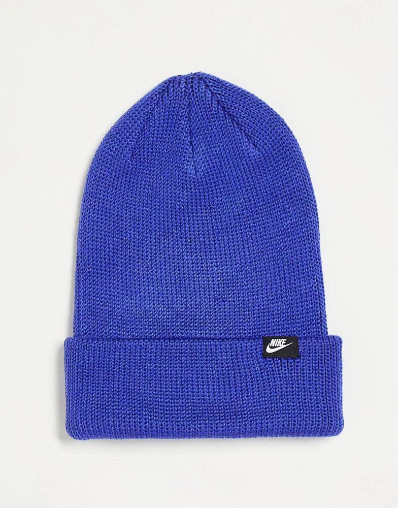 商品NIKE|Nike Futura cuffed beanie in lapis blue,价格¥95,第1张图片