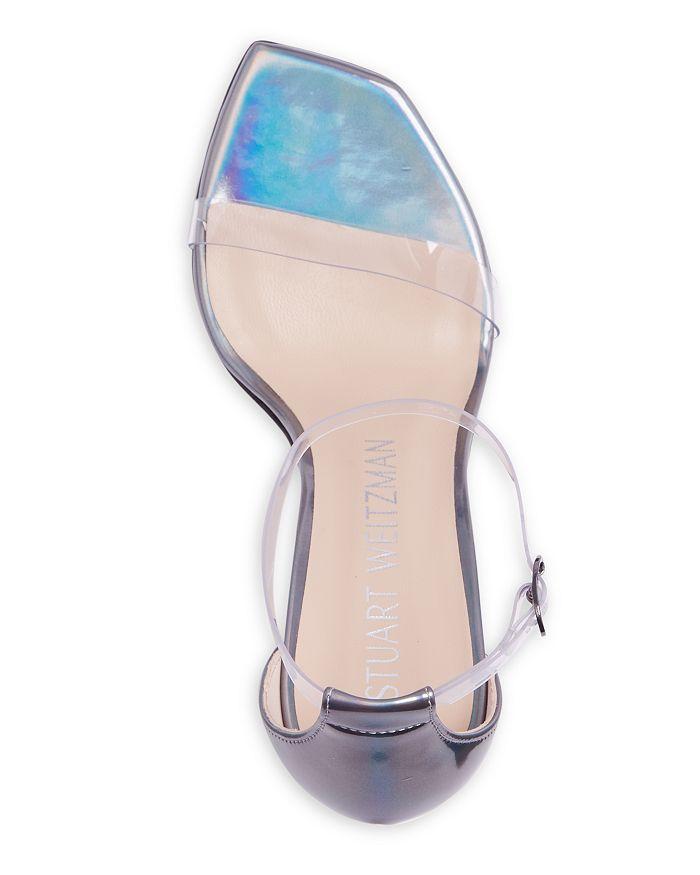商品Stuart Weitzman|Women's Nudist Curve PVC High Heel Sandals,价格¥3326,第5张图片详细描述