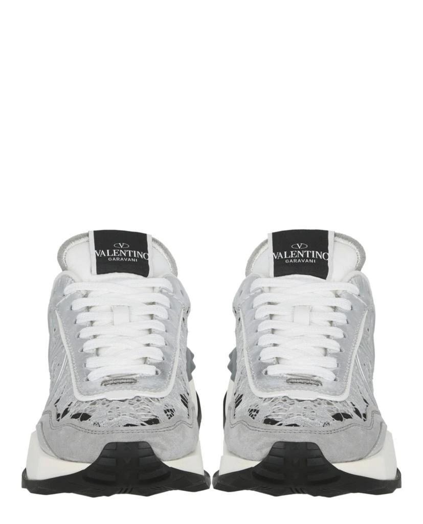 商品Valentino|Lace and Mesh Lacerunner Sneaker,价格¥3756,第5张图片详细描述