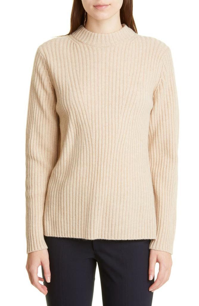 商品Vince|Wool & Cashmere Rib Tunic Sweater,价格¥1074,第1张图片