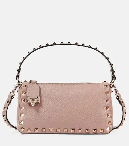 商品Valentino|Rockstud Small leather shoulder bag,价格¥12117,第1张图片