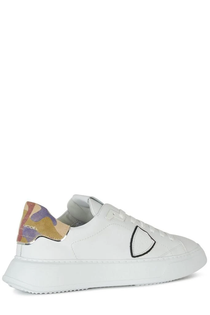 商品PHILIPPE MODEL|Philippe Model Temple Lace-Up Sneakers,价格¥1455,第3张图片详细描述