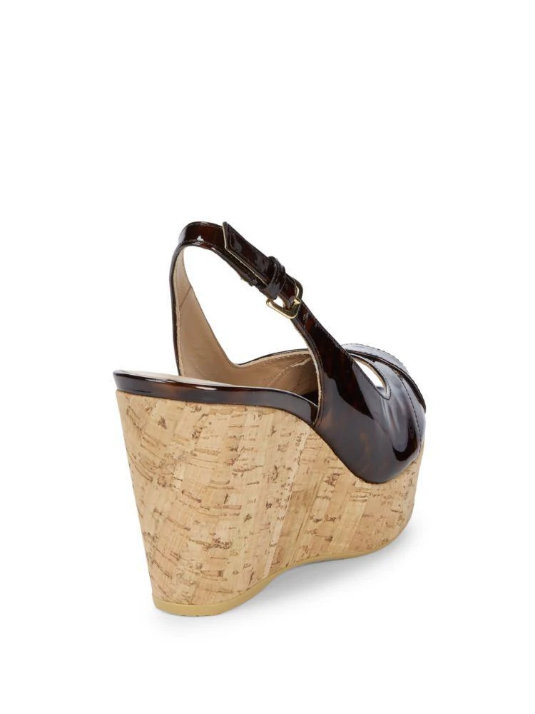 商品Stuart Weitzman|Patent Leather Wedges,价格¥1262,第2张图片详细描述