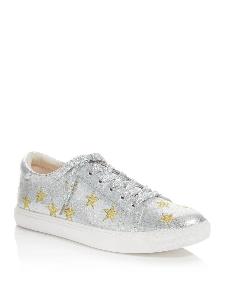 商品Kenneth Cole|Kam Star Metallic Leather Lace Up Sneakers - 100% Exclusive ,价格¥524,第1张图片