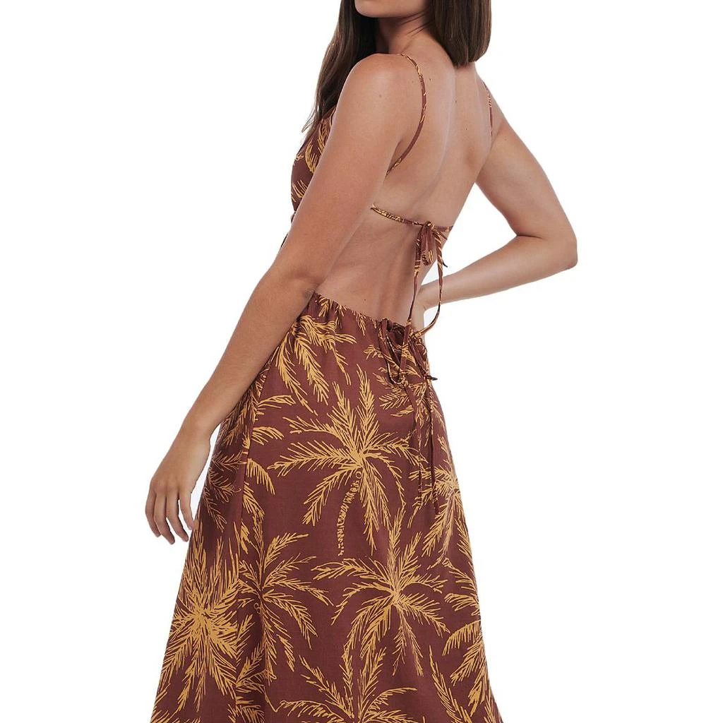 商品Charlie Holiday|Charlie Holiday Womens Tuscany Printed Sleeveless Maxi Dress,价格¥146,第2张图片详细描述