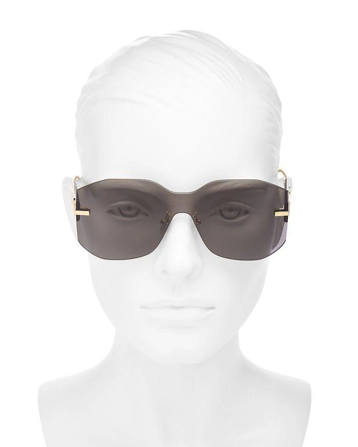 商品Fendi|Fendigraphy Shield Sunglasses, 144mm,价格¥3873,第2张图片详细描述