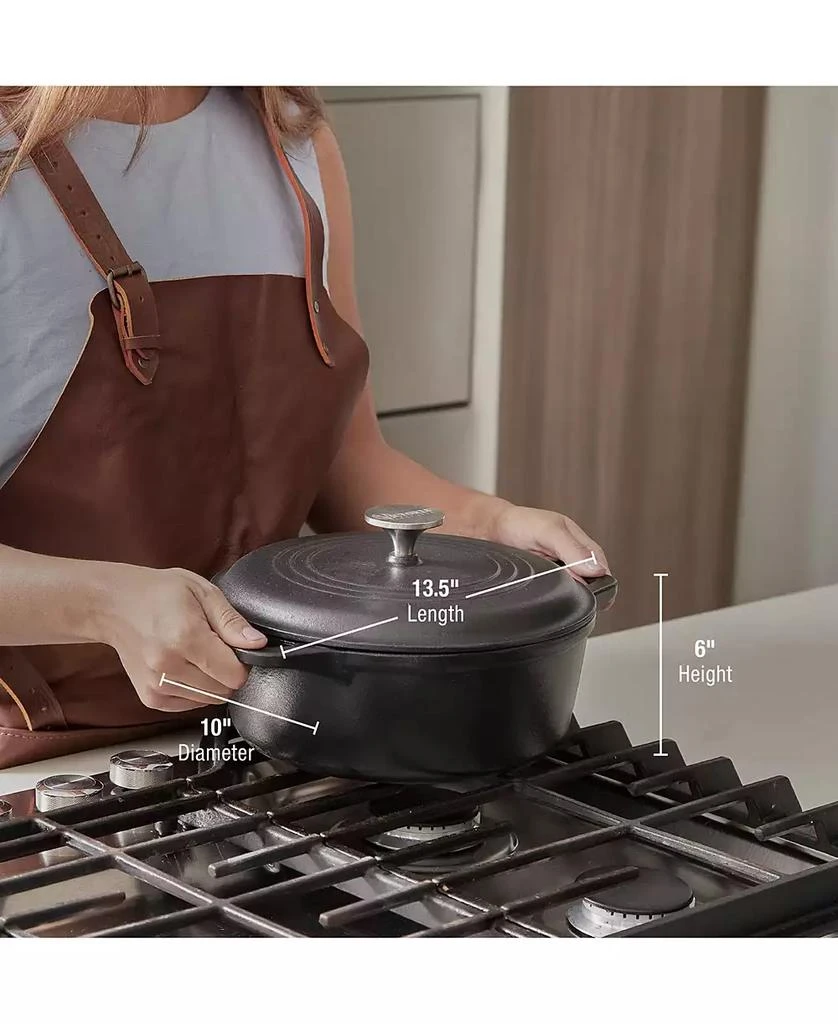 商品Victoria|Cast Iron 4-Qt. Dutch Oven,价格¥440,第5张图片详细描述