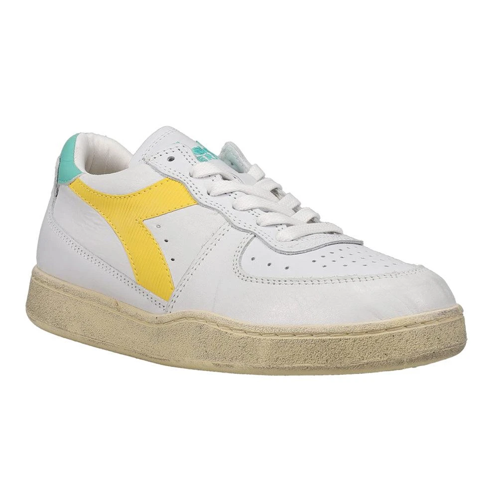 商品Diadora|Mi Basket Low Used Lace Up Sneakers,价格¥174,第2张图片详细描述