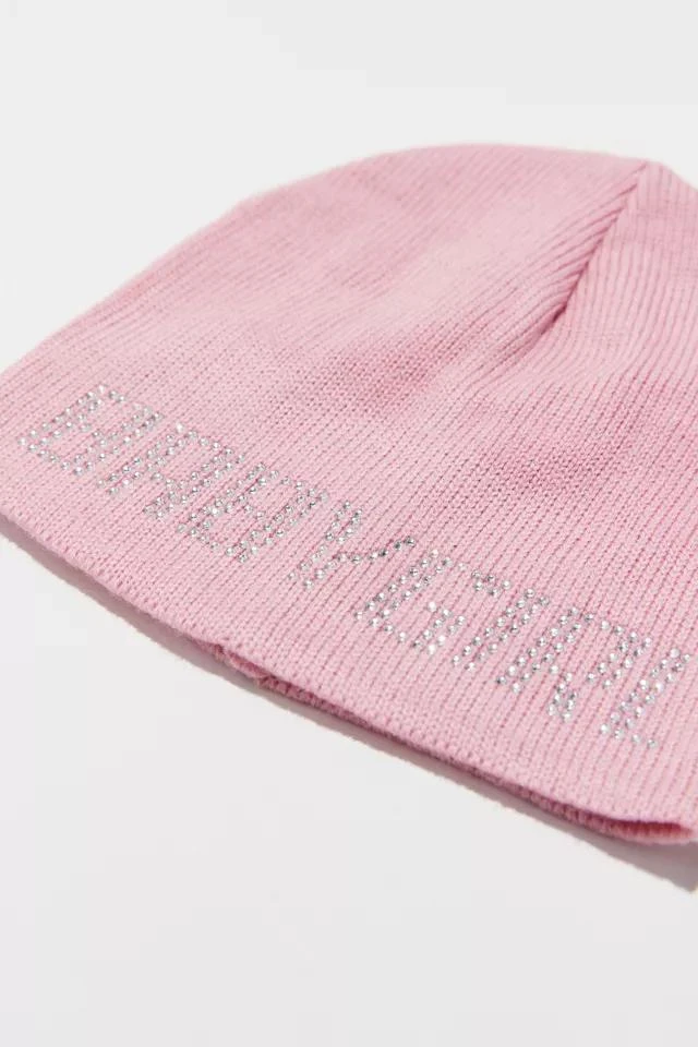 商品Urban Outfitters|Rhinestone Phrase Beanie,价格¥15,第2张图片详细描述