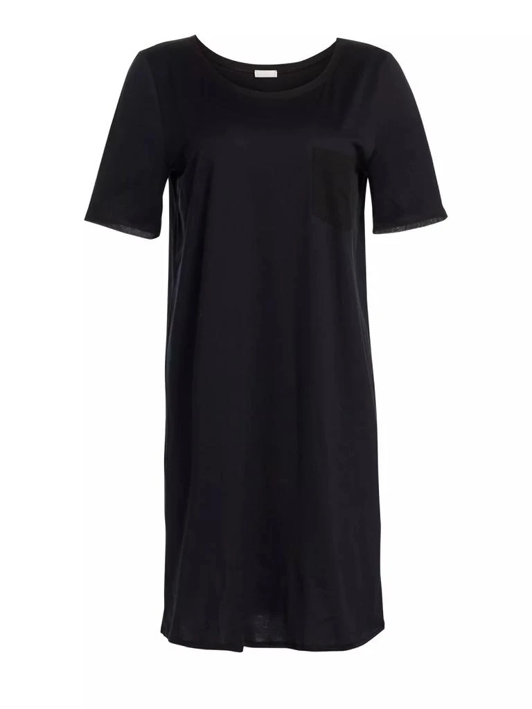 商品Hanro|Cotton Deluxe Short-Sleeve Gown,价格¥1325,第5张图片详细描述