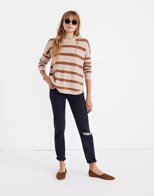 商品Madewell|Westlake Striped Pullover Sweater in Coziest Yarn,价格¥277,第1张图片