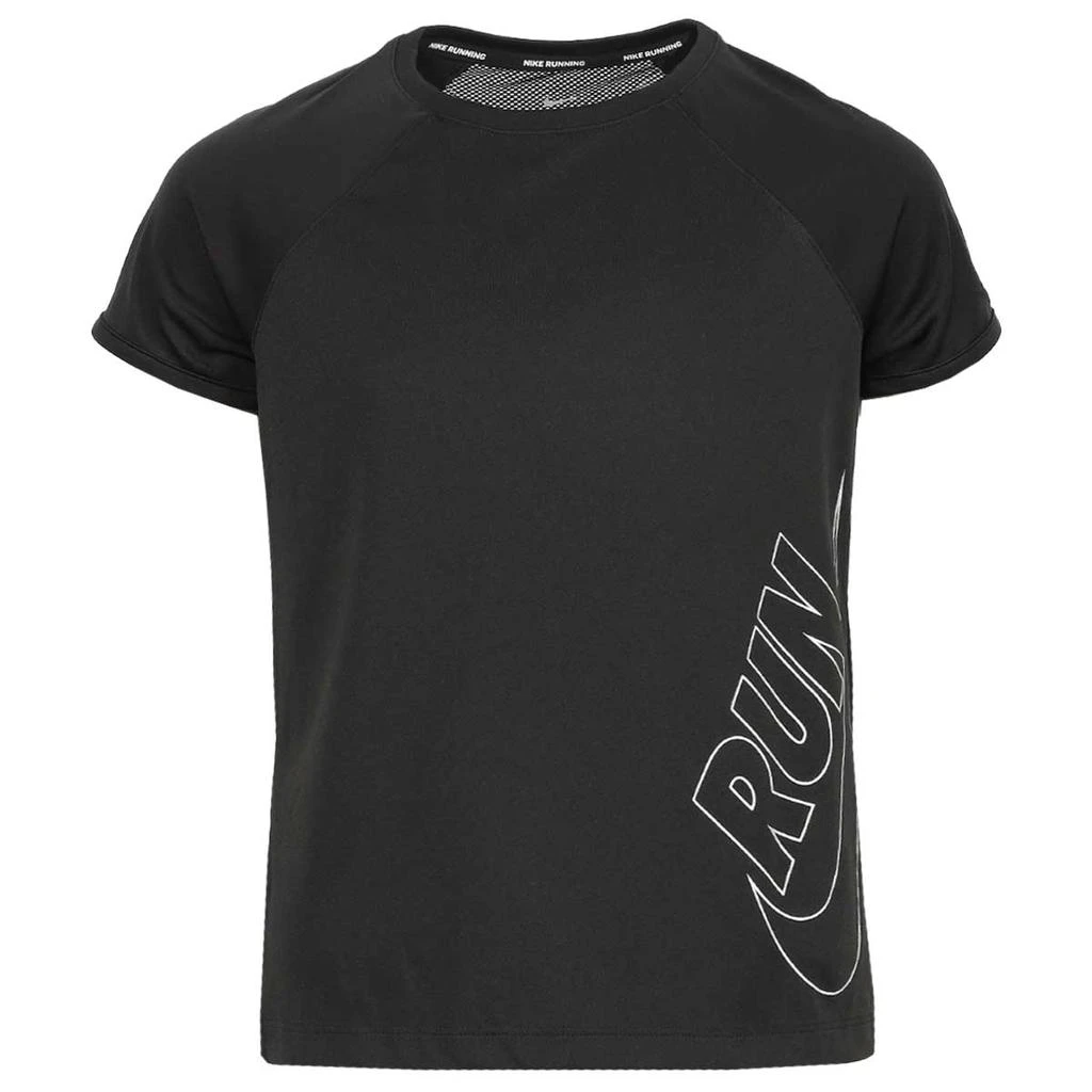 商品NIKE|Nike Girl's Dri-Fit Shirt Sleeve Running Top,价格¥121,第2张图片详细描述