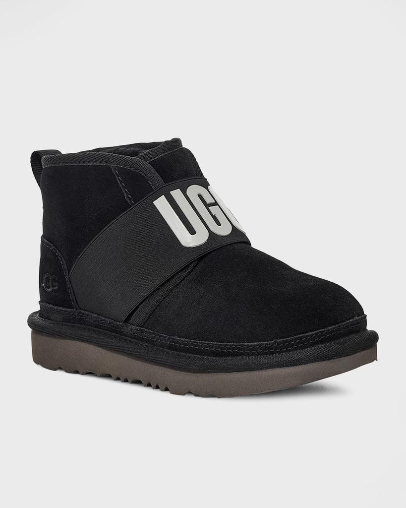 商品UGG|Boy's Neumel Logo-Strap Suede Boots, Kids,价格¥848,第4张图片详细描述