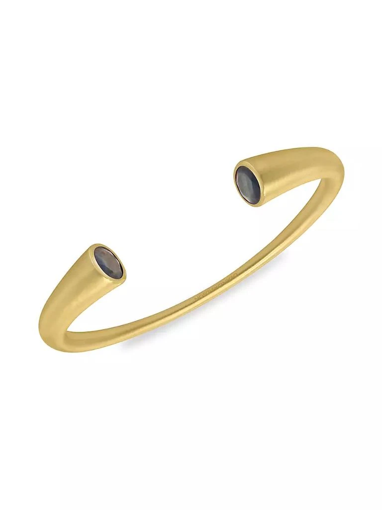 商品Dean Davidson|Signature 22K Gold & Labradorite Twin Cuff,价格¥1728,第1张图片
