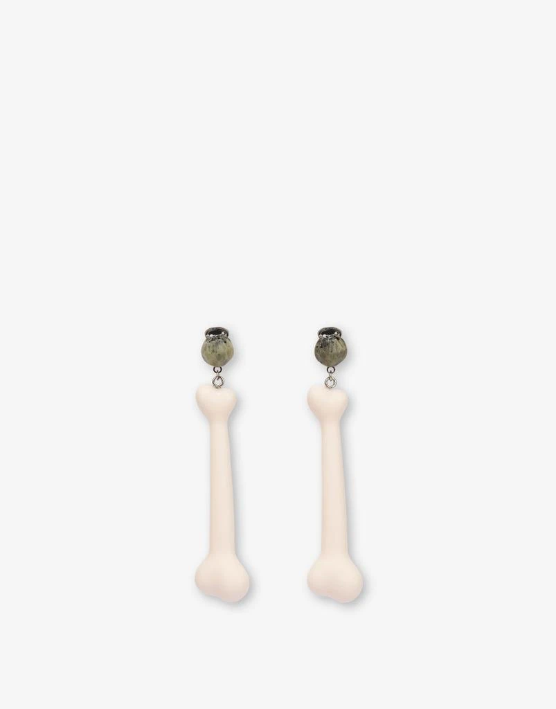 商品Moschino|Moschino X The Flintstones™ Bones Earrings,价格¥1278,第1张图片