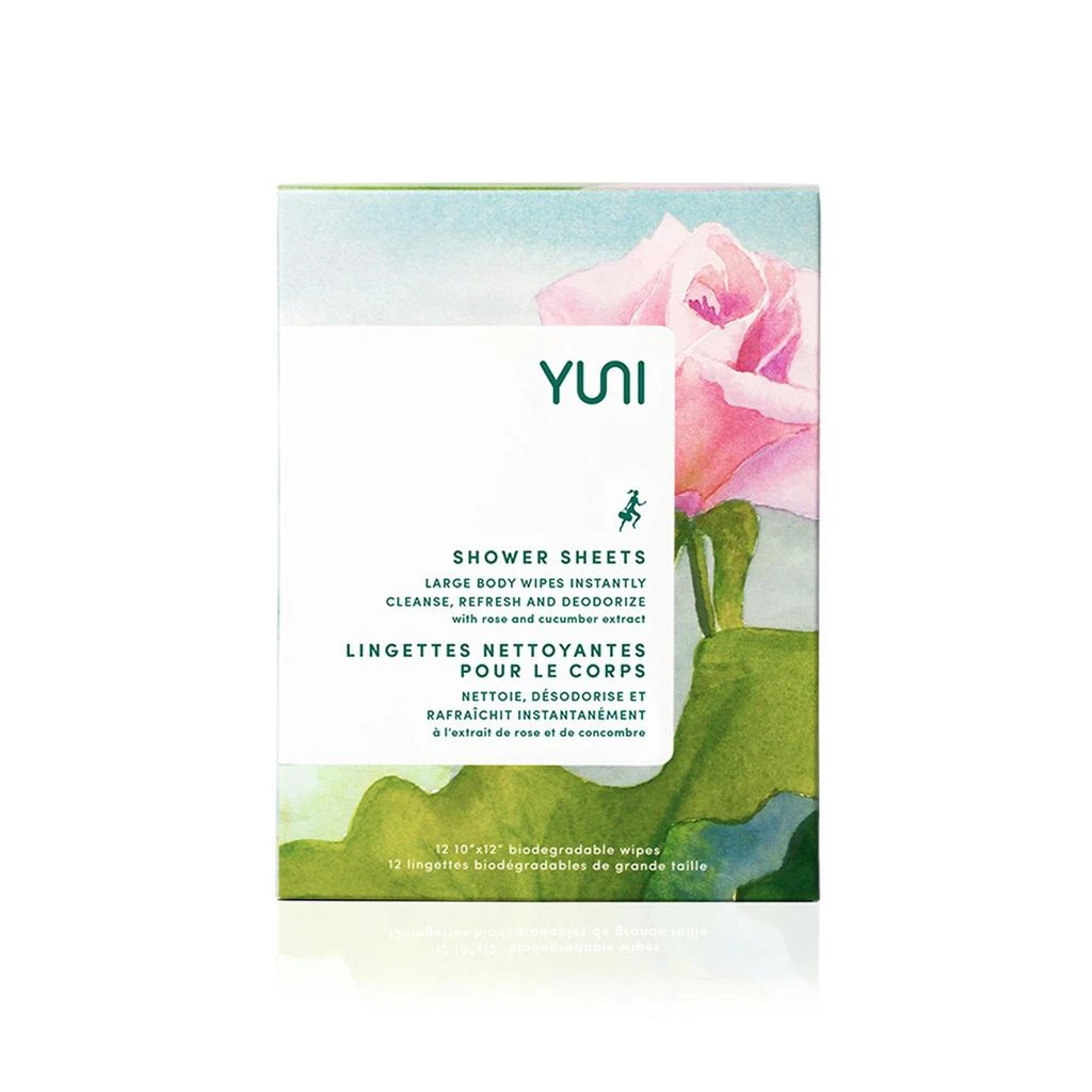 Shower Sheets Large Body Wipes with Rose & Cucumber（7154169） 商品