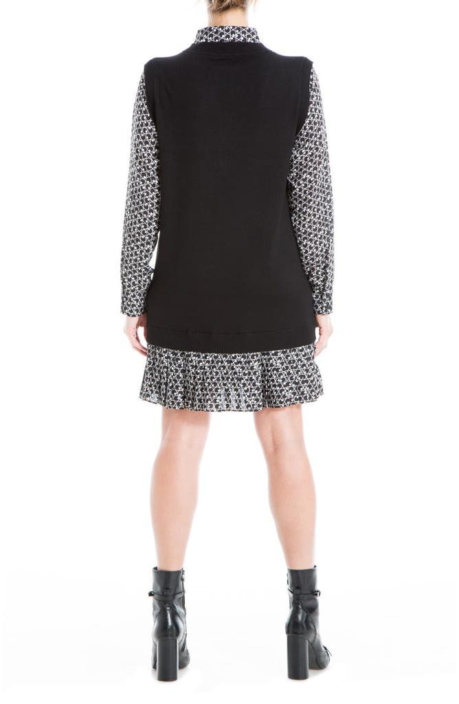 商品MAXSTUDIO|Sweater Pleated Dress,价格¥372,第4张图片详细描述