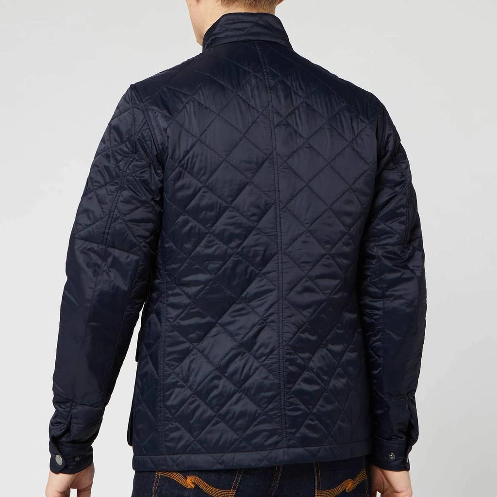 商品Barbour|Barbour International Men's Ariel Quilt Jacket - Navy,价格¥1143,第2张图片详细描述