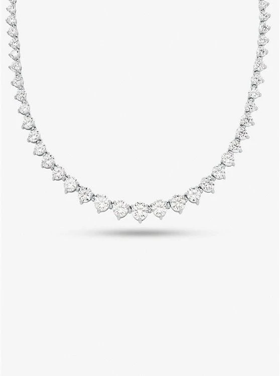 商品Michael Kors|Precious Metal-Plated Sterling Silver Cubic Zirconia Necklace,价格¥2454,第1张图片