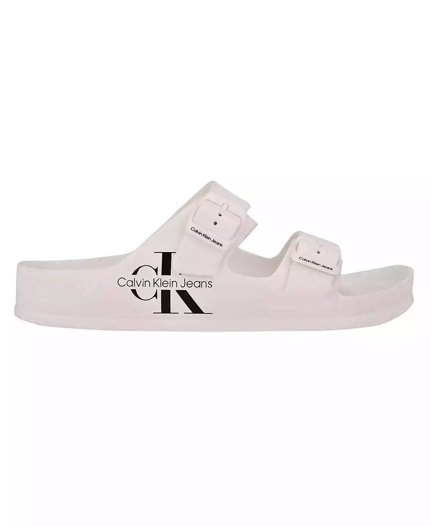 商品Calvin Klein|Men's Zion Open Toe Casual Slip-on Sandals,价格¥269,第2张图片详细描述