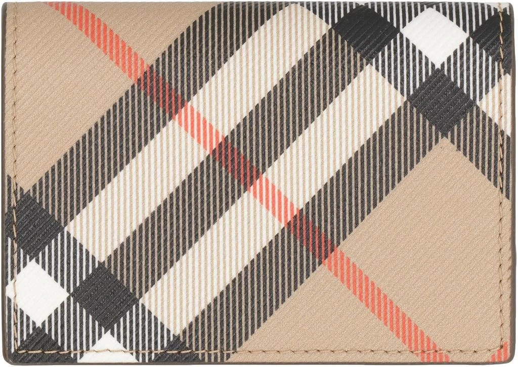 商品Burberry|Burberry Coated Canvas Card Holder,价格¥1752,第3张图片详细描述