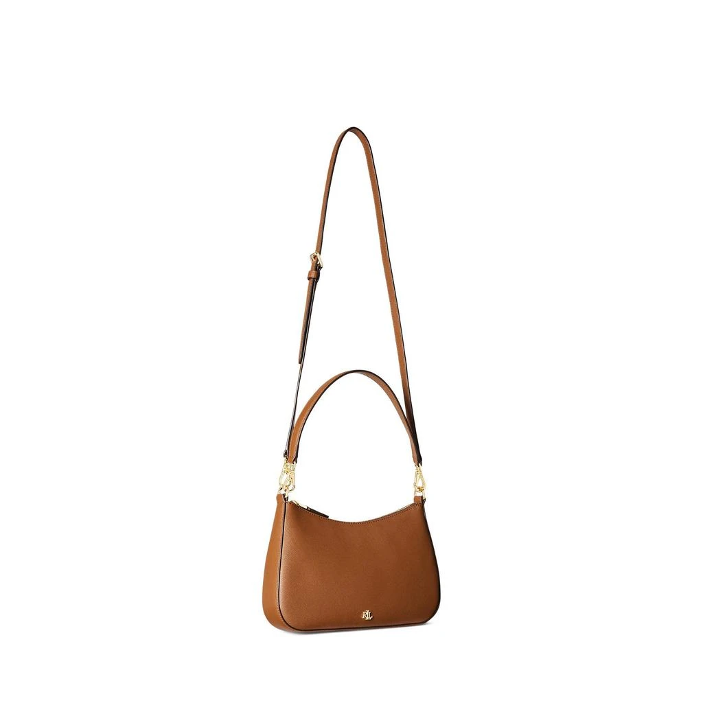 商品Ralph Lauren|Crosshatch Leather Medium Danni Shoulder Bag,价格¥1654,第5张图片详细描述