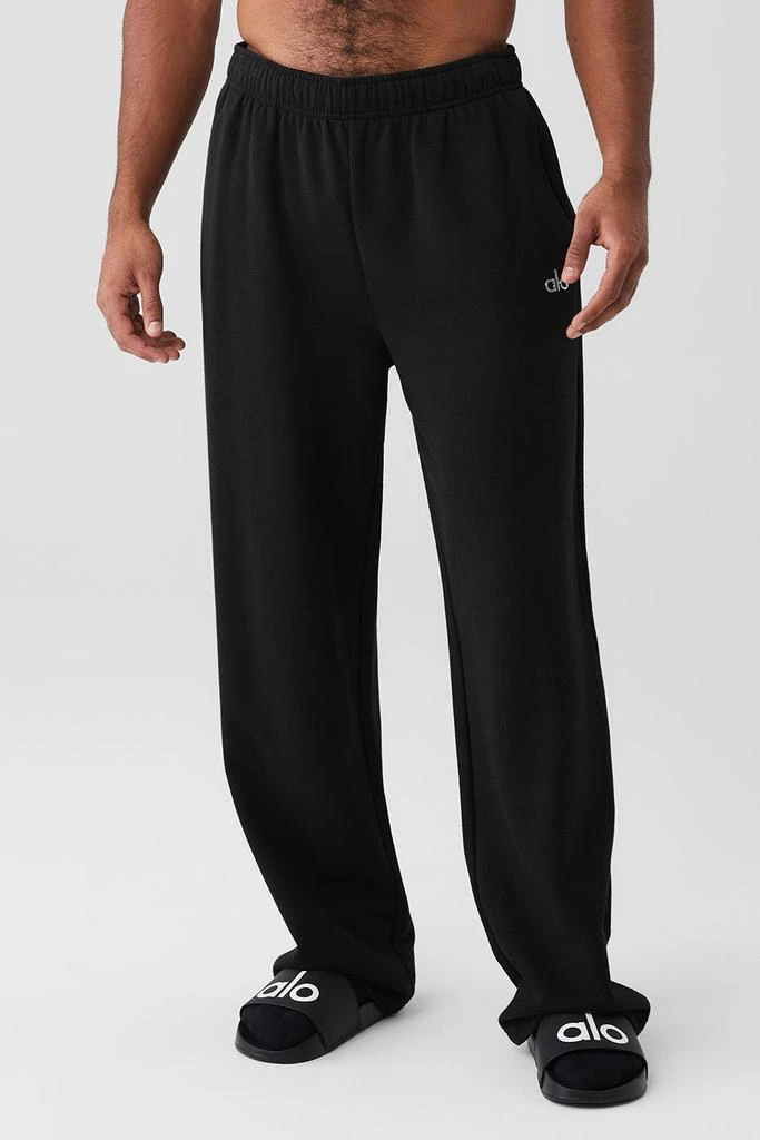 商品Alo|Accolade Straight Leg Sweatpant - Black,价格¥963,第1张图片