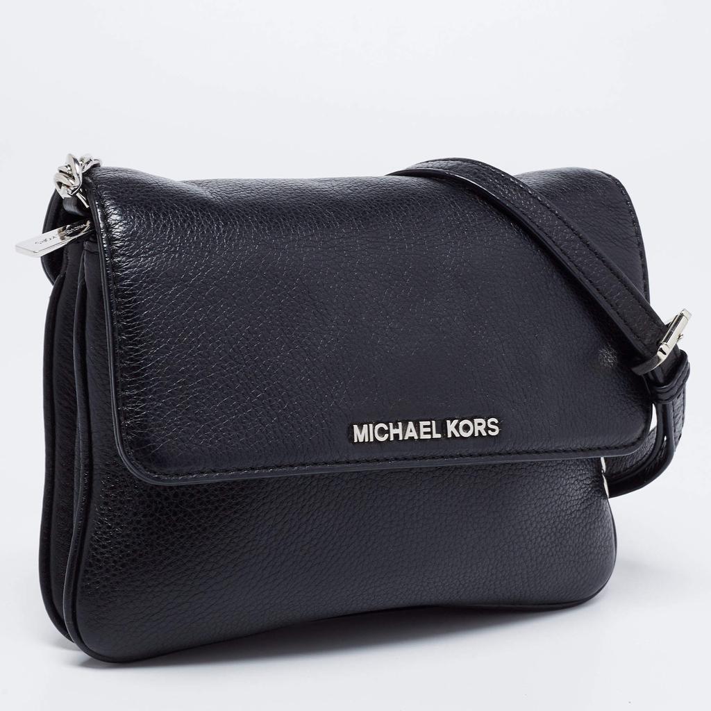 商品[二手商品] Michael Kors|Michael Kors Black Leather Bedford Crossbody Bag,价格¥1442,第5张图片详细描述