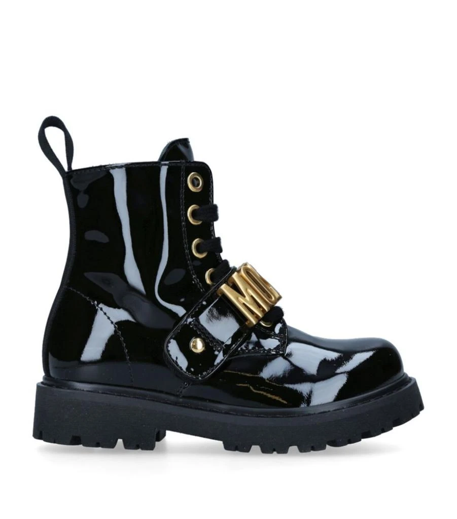 商品Moschino|Lace-Up Boots,价格¥3209,第3张图片详细描述