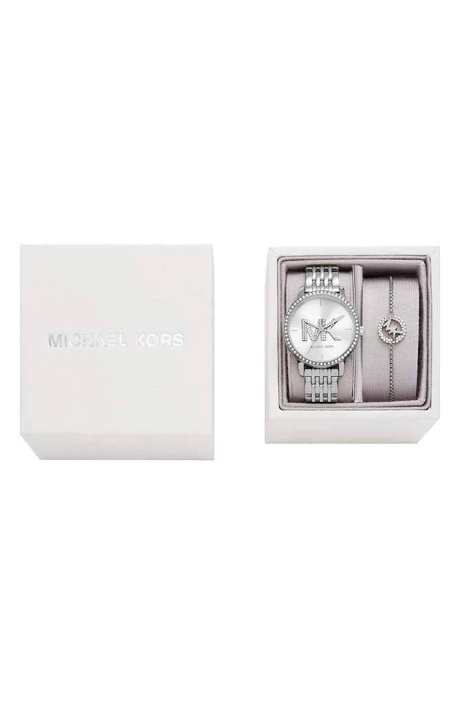 商品Michael Kors|Melissa Cubic Zirconia Bracelet Watch & Bracelet Set, 41mm,价格¥1426,第4张图片详细描述