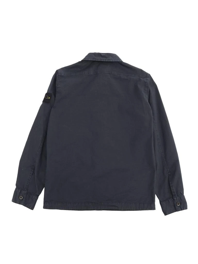 商品Stone Island Junior|Denim Black Jacket,价格¥1584,第3张图片详细描述