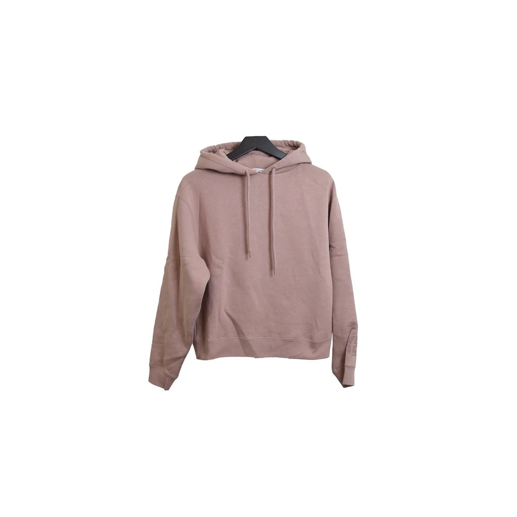 商品Alexander Wang|Alexander Wang Foundation Terry Hoodie W/Puff Paint Logo Rose Beige,价格¥1629,第1张图片