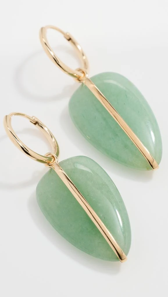 商品By Pariah|14k Large Pebble Earrings,价格¥11533,第3张图片详细描述